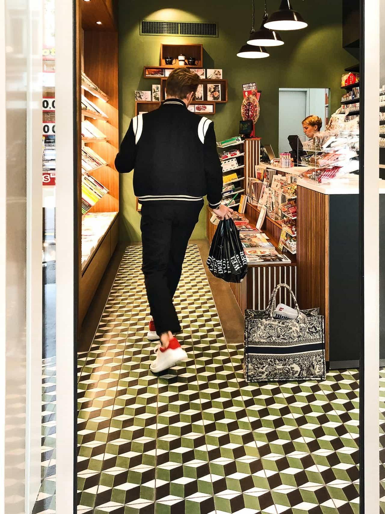 3D Platte in einem Kiosk 