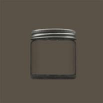 VIA Kreidefarbe Farbe Basalt in Glas Gläschen 