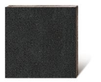 VIA Terrazzoplatte 700060 in schwarz 