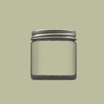 VIA Kreidefarbe Farbe Silberpappel im Glas Gläschen 