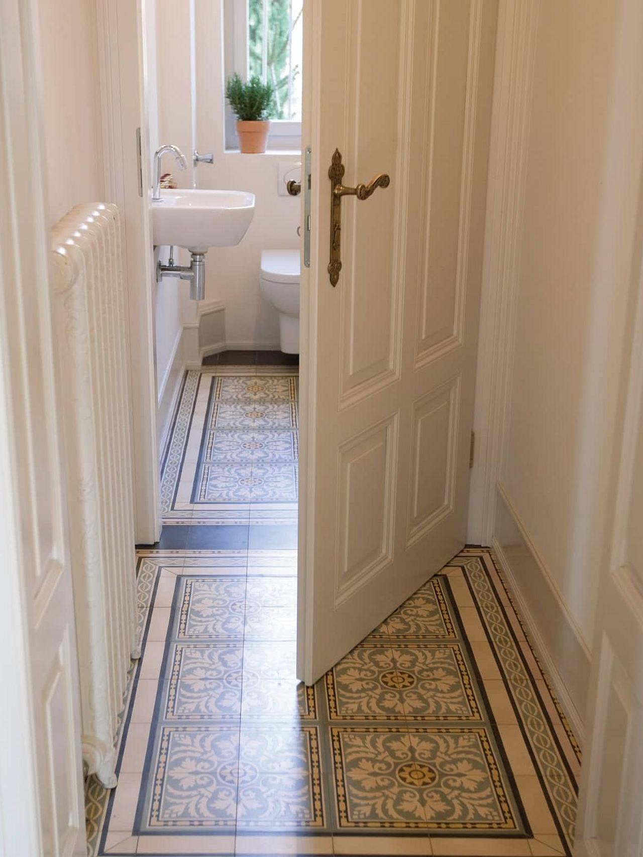 VIA Gründerzeit Muster mit warmen Tönen 