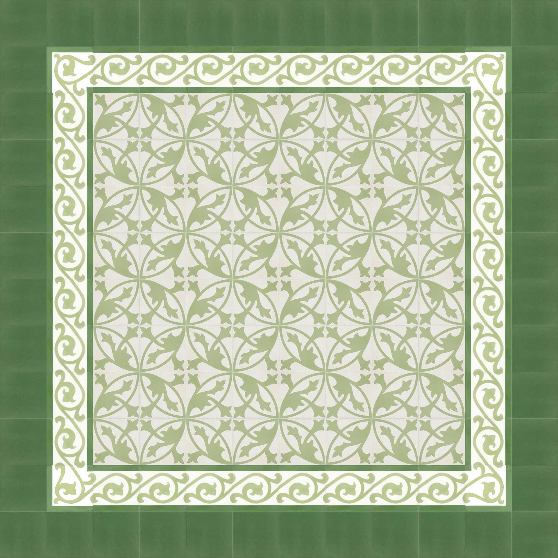 Zementfliese N° 10821