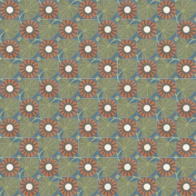 Zementfliese N° 53033-54