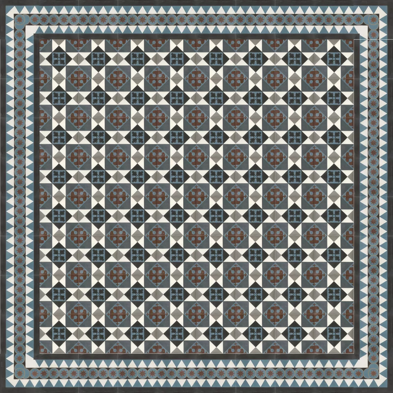 Zementfliese N° 22572