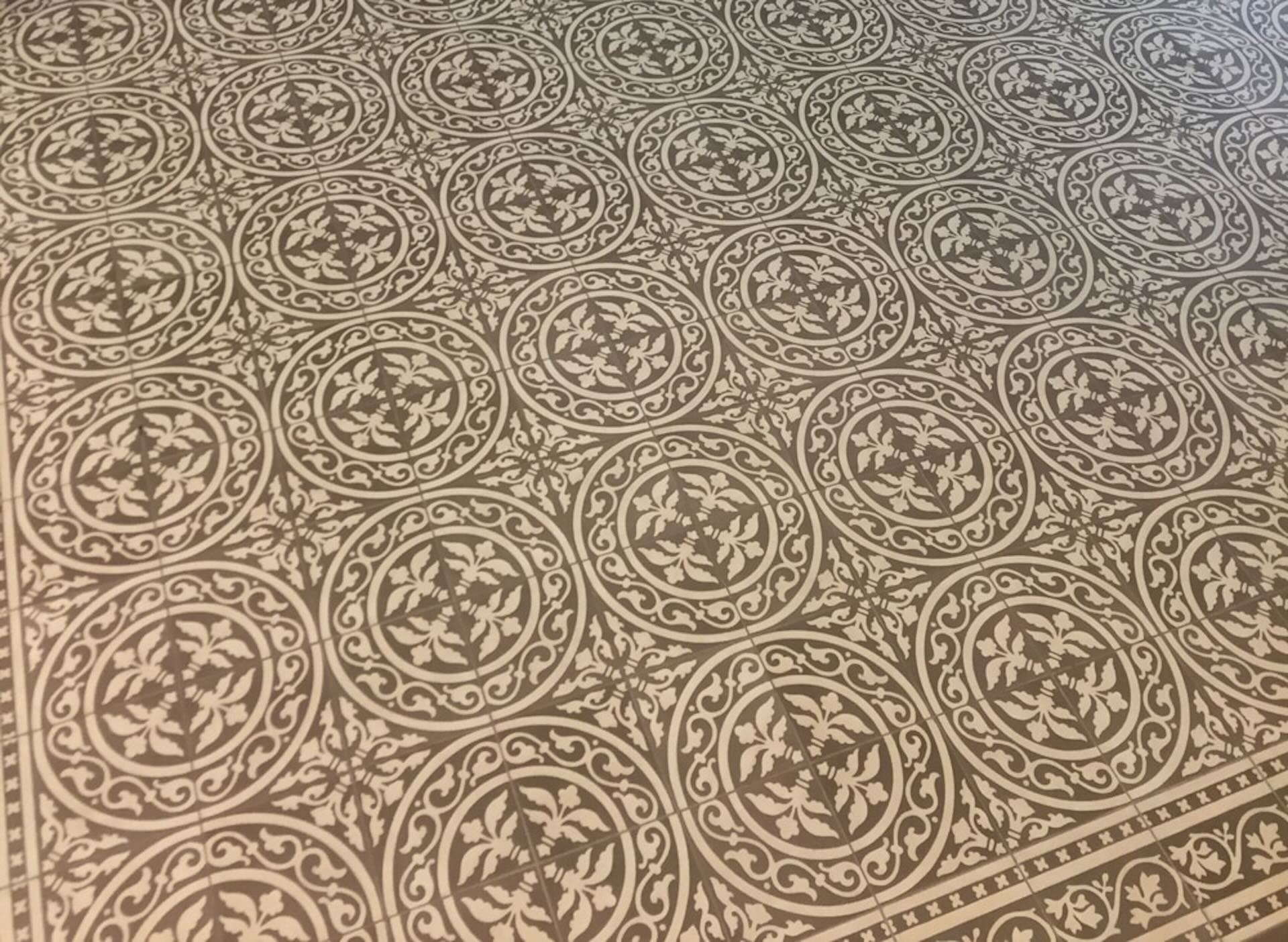 Zementfliese N° 51087/150