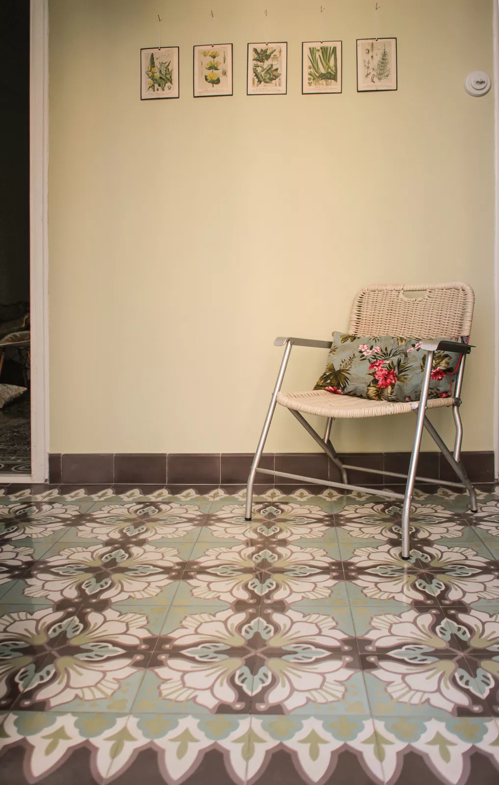 Zementfliese N° 51138