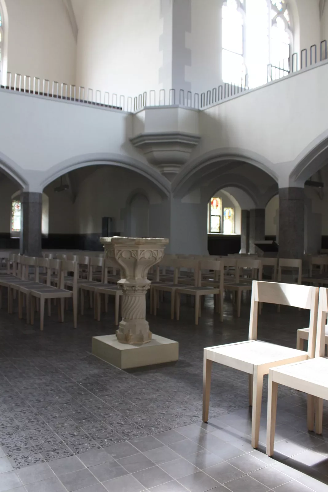 Zementfliese N° 51110/150 - Riffel