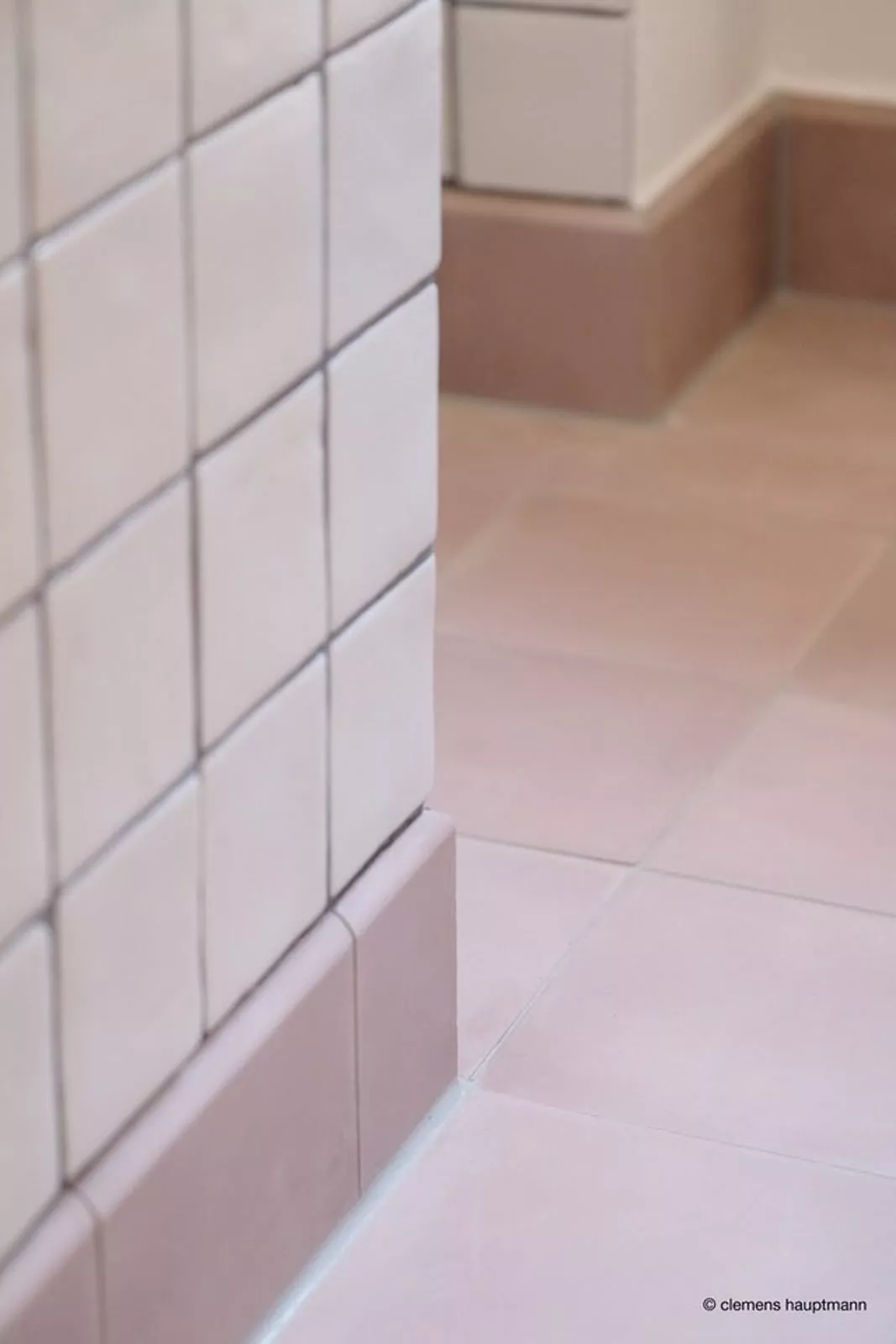 Zementfliese altrosa hell N° 80