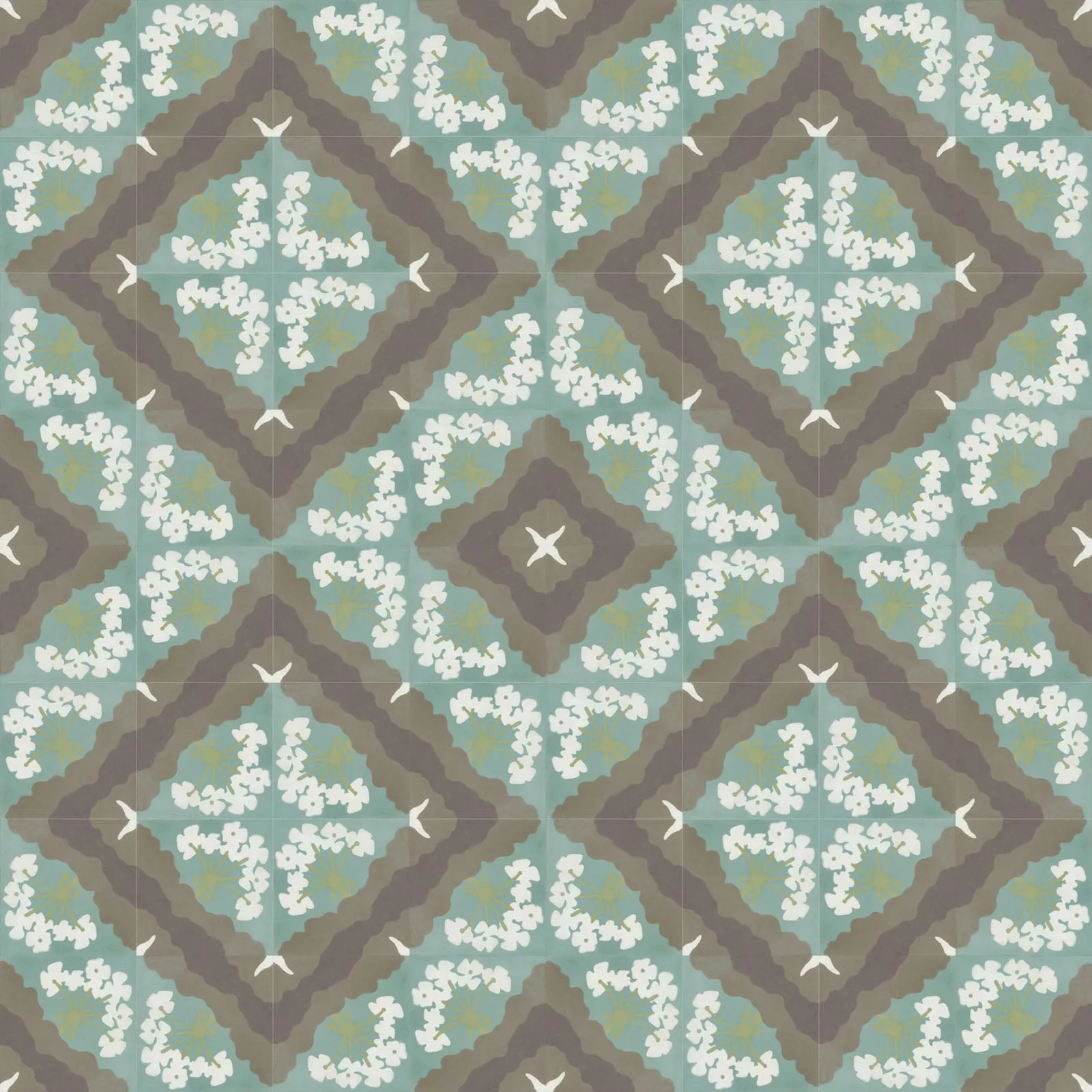 Zementfliese N° 51123