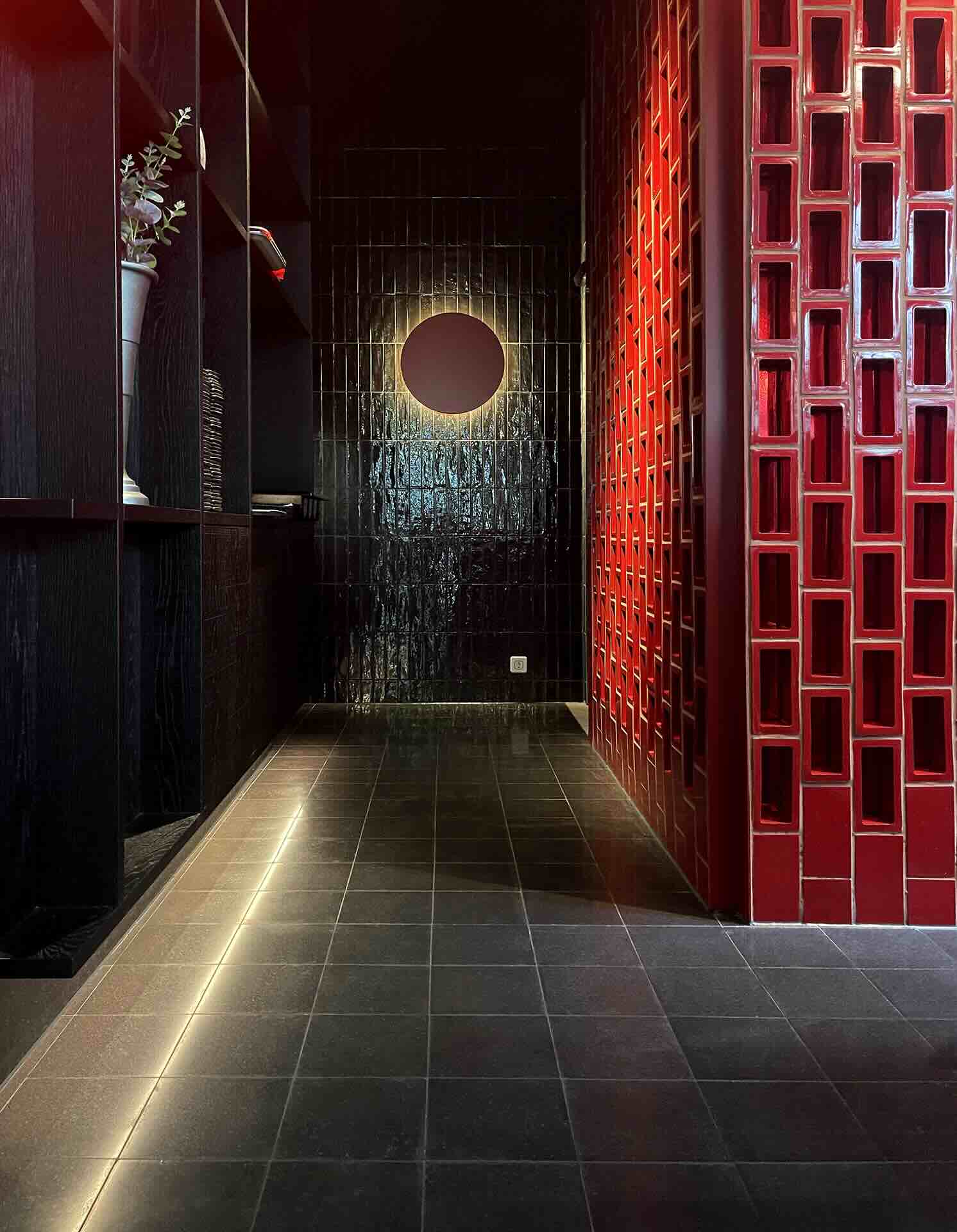 Terrazzofliese schwarz N° 700060