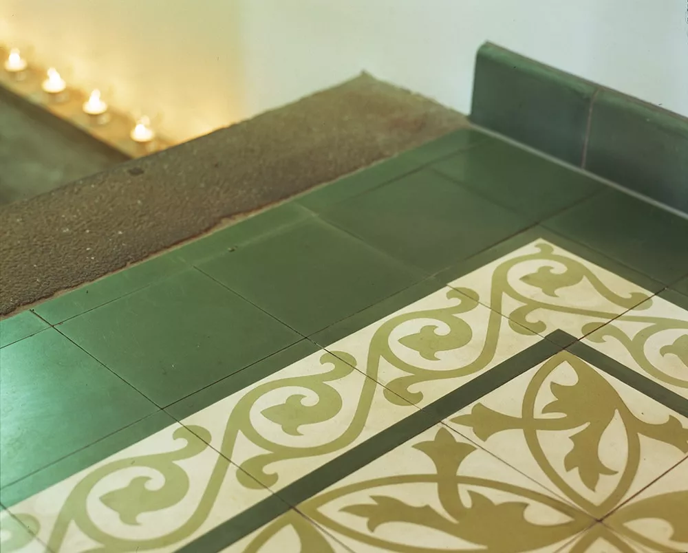 Zementfliese N° 20521