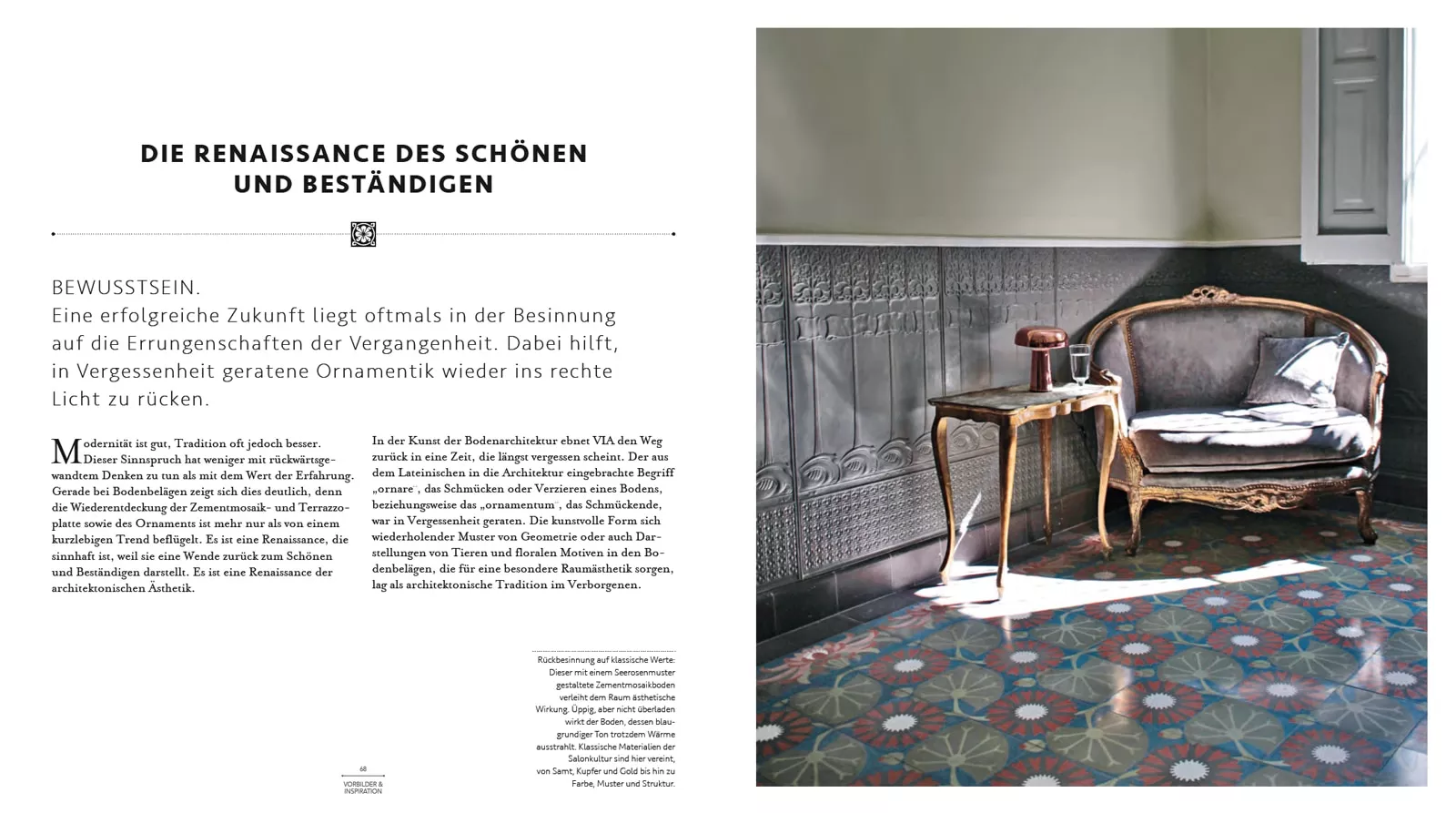 VIA Buch Ornament und Farbe