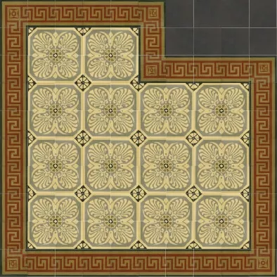 Zementfliese N° 54055/150