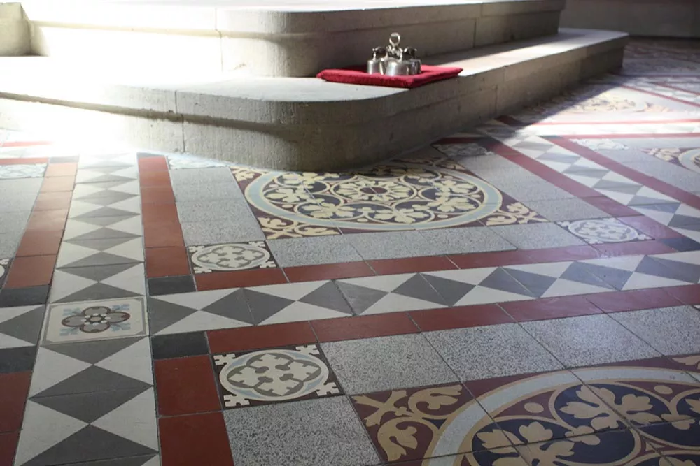 Zementfliese N° 52053/150