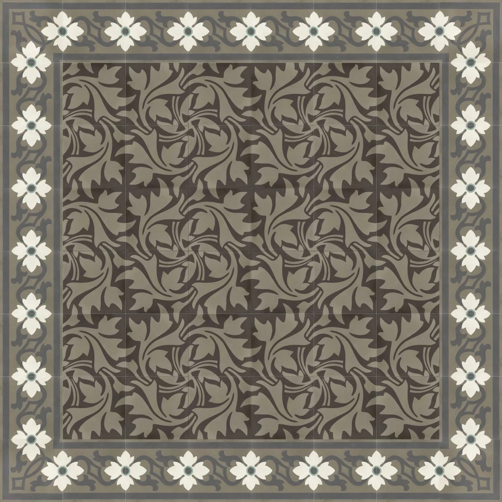 Zementfliese N° 51151-60