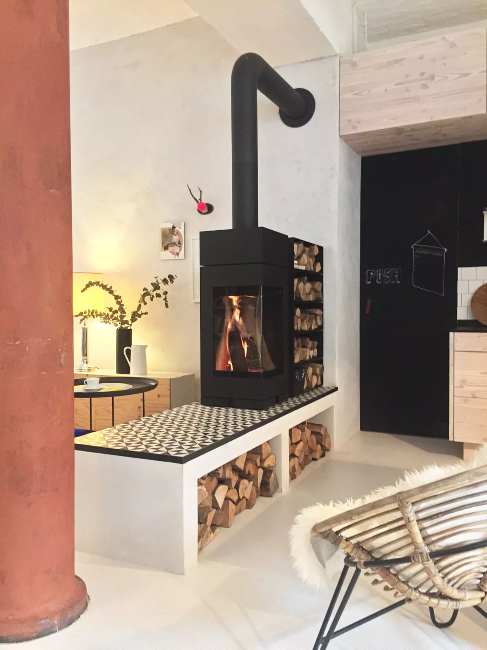 Zementfliese N° 10460