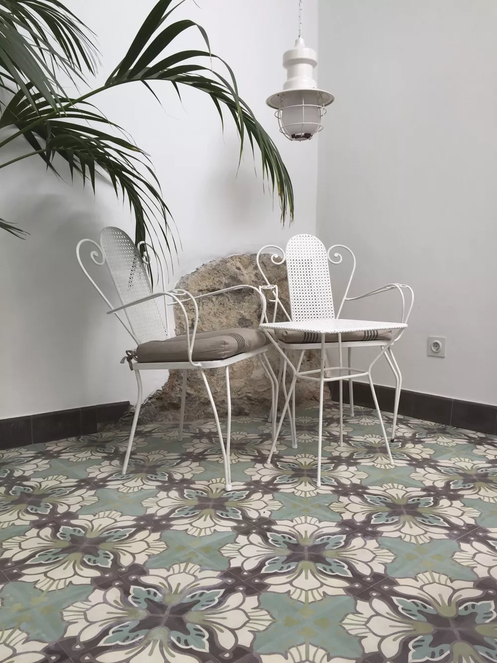 Zementfliese N° 51138