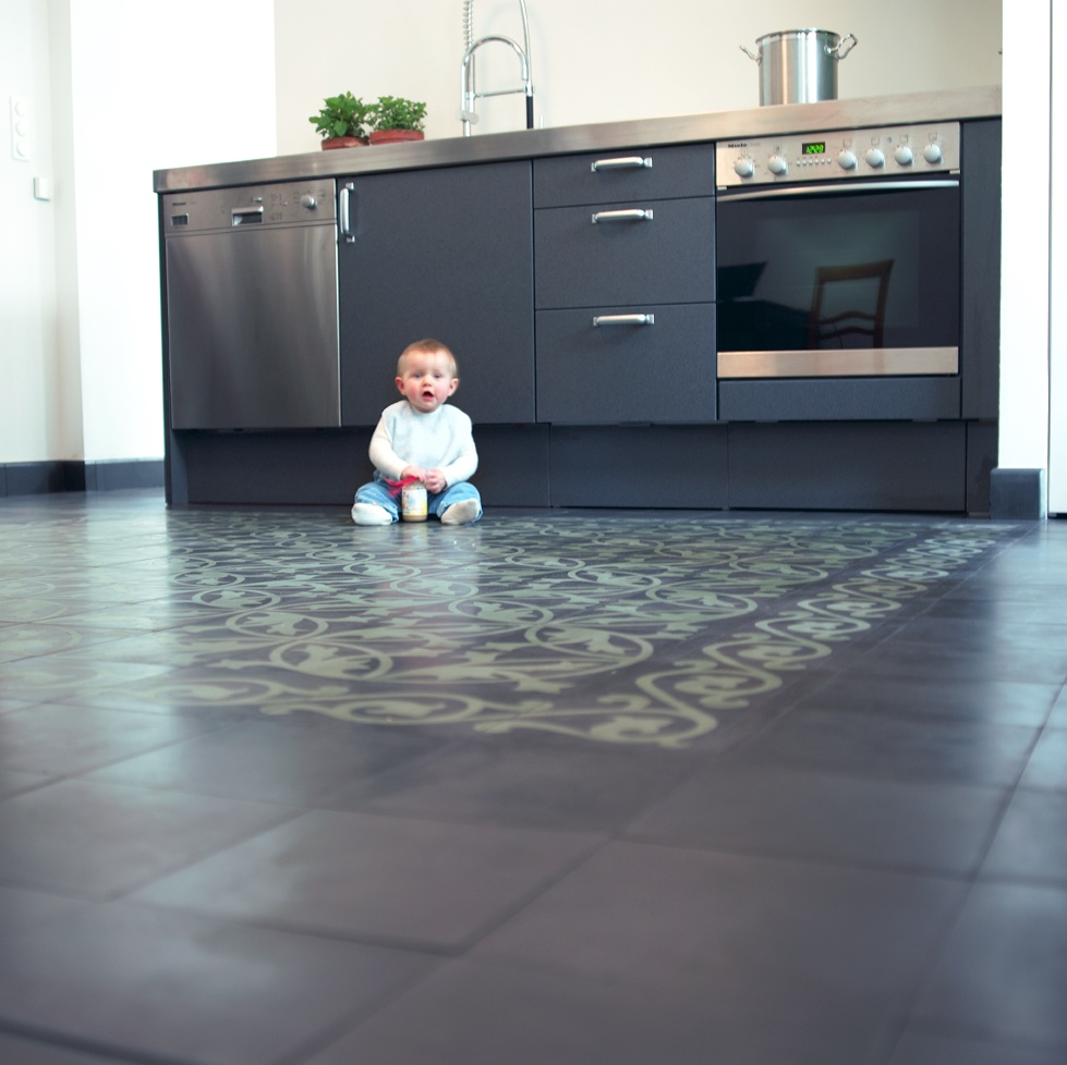 Zementfliese N° 10853