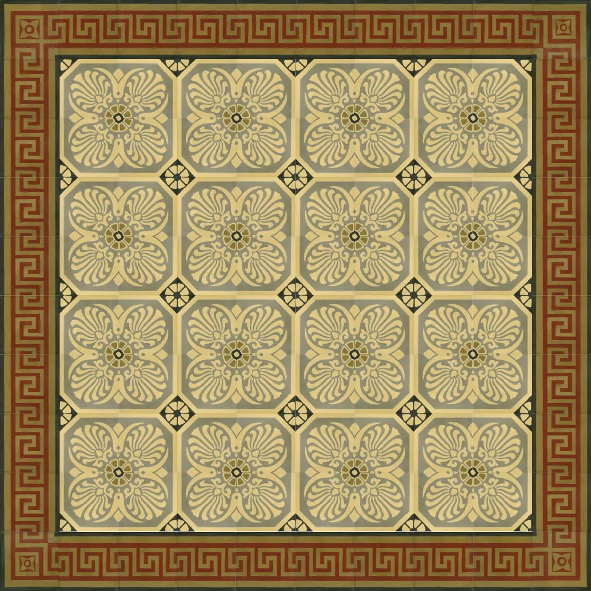 Zementfliese N° 51055/168