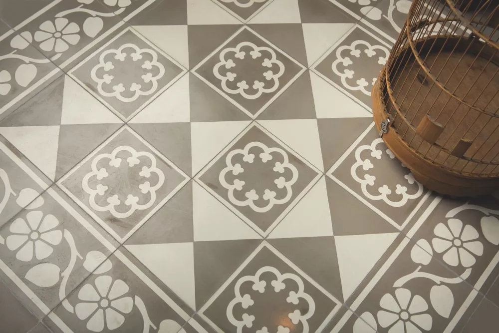 Zementfliese N° 52085/150