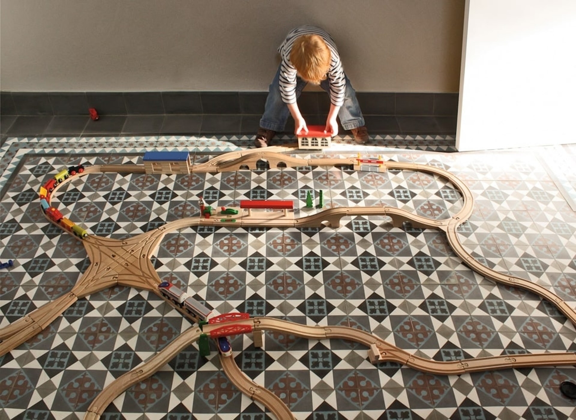 Zementfliese N° 12572