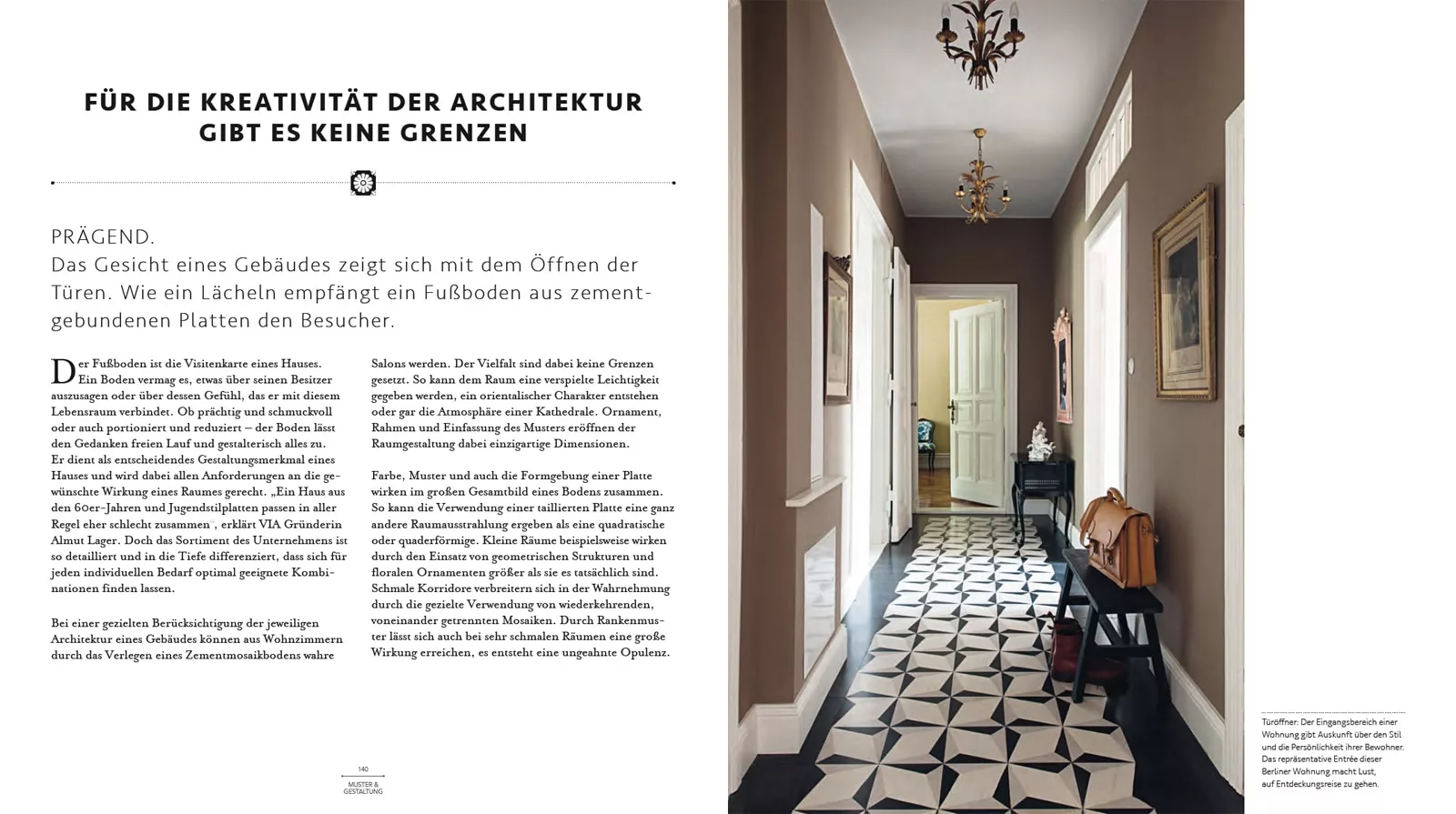 VIA Buch Ornament und Farbe