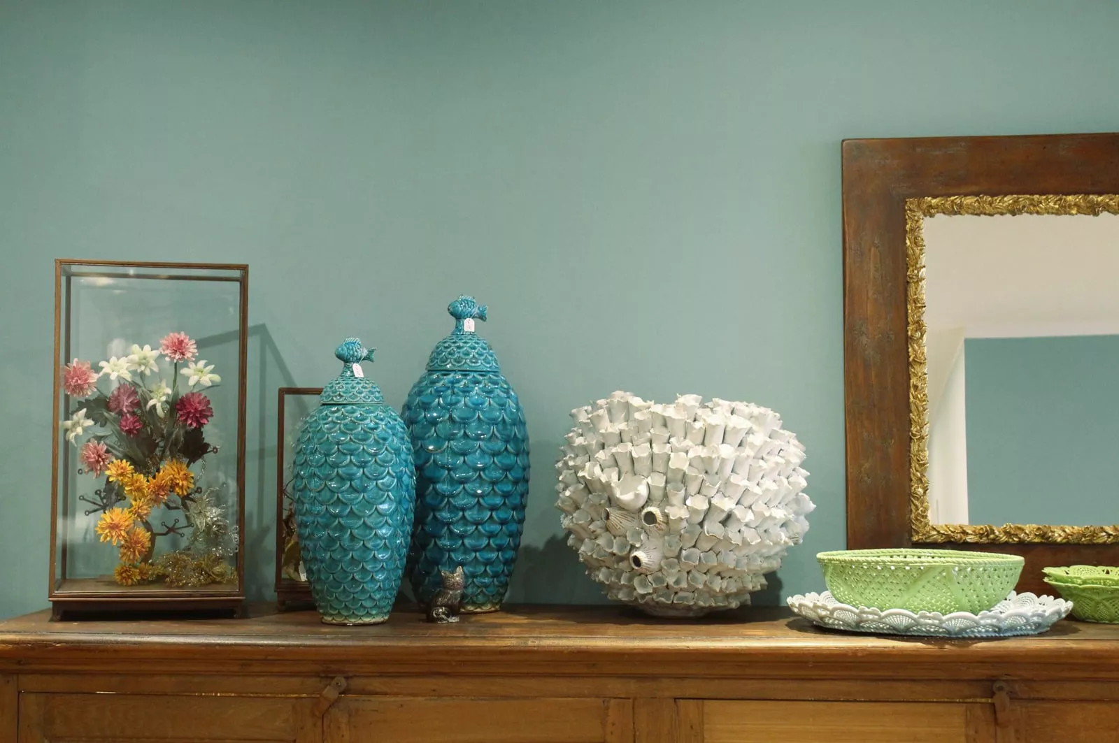 Kreidefarbe Blauer Salon N° 308