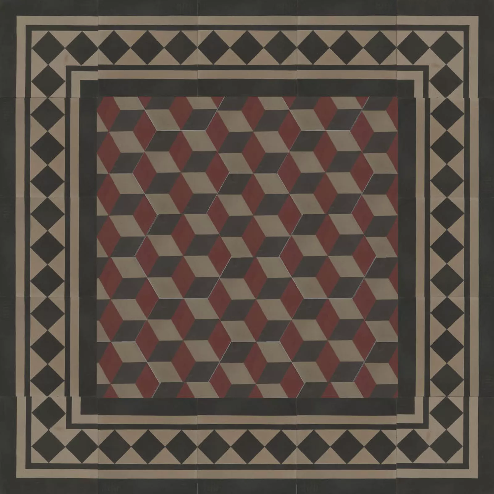 Zementfliese N° 51105