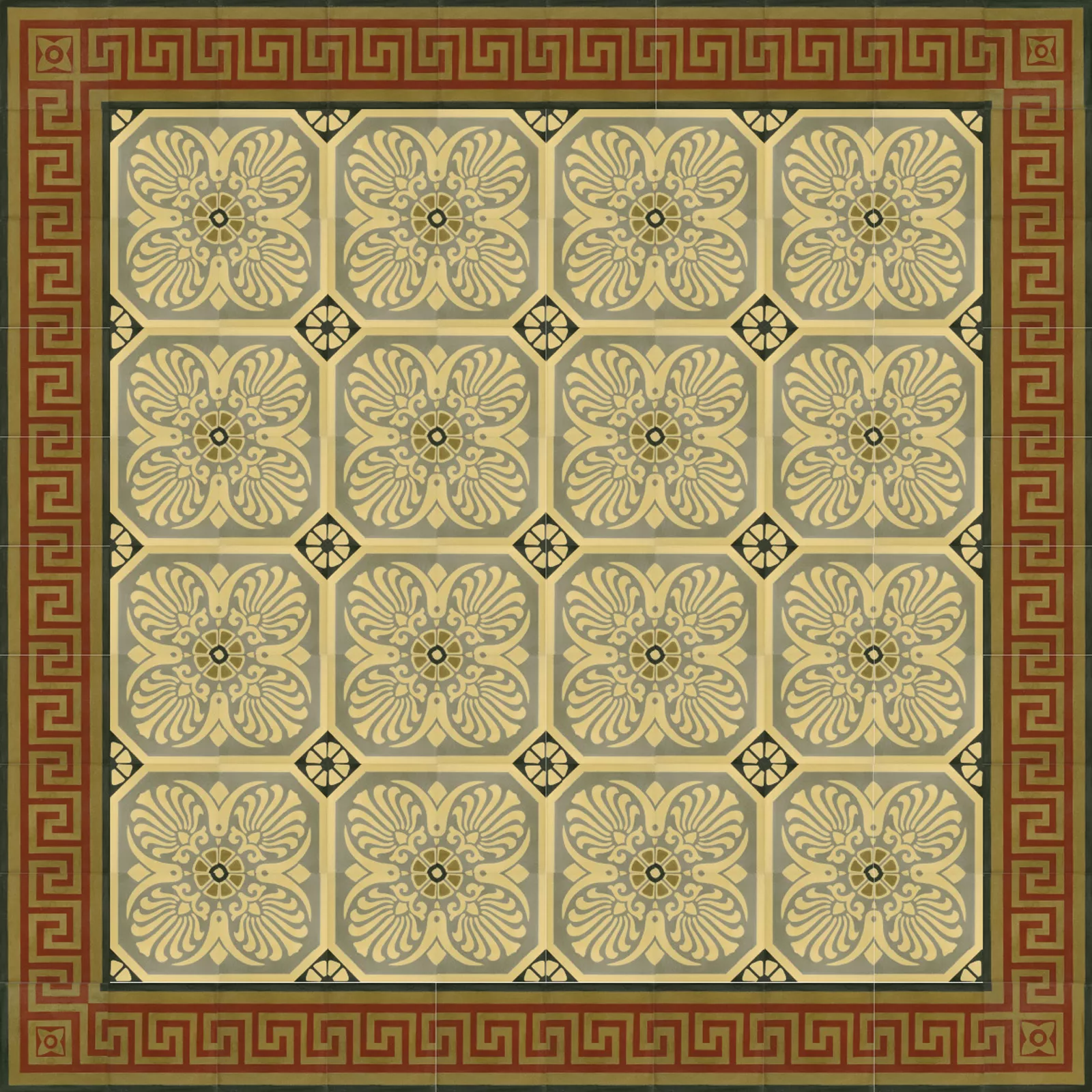 Zementfliese N° 51055/150