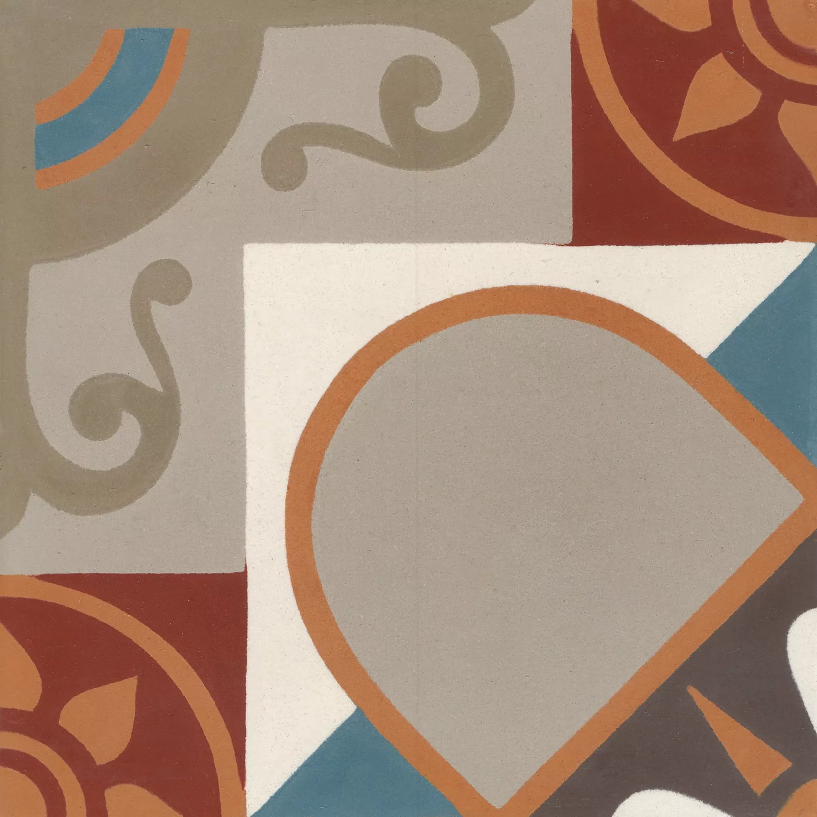 Zementfliese N° 11006/165