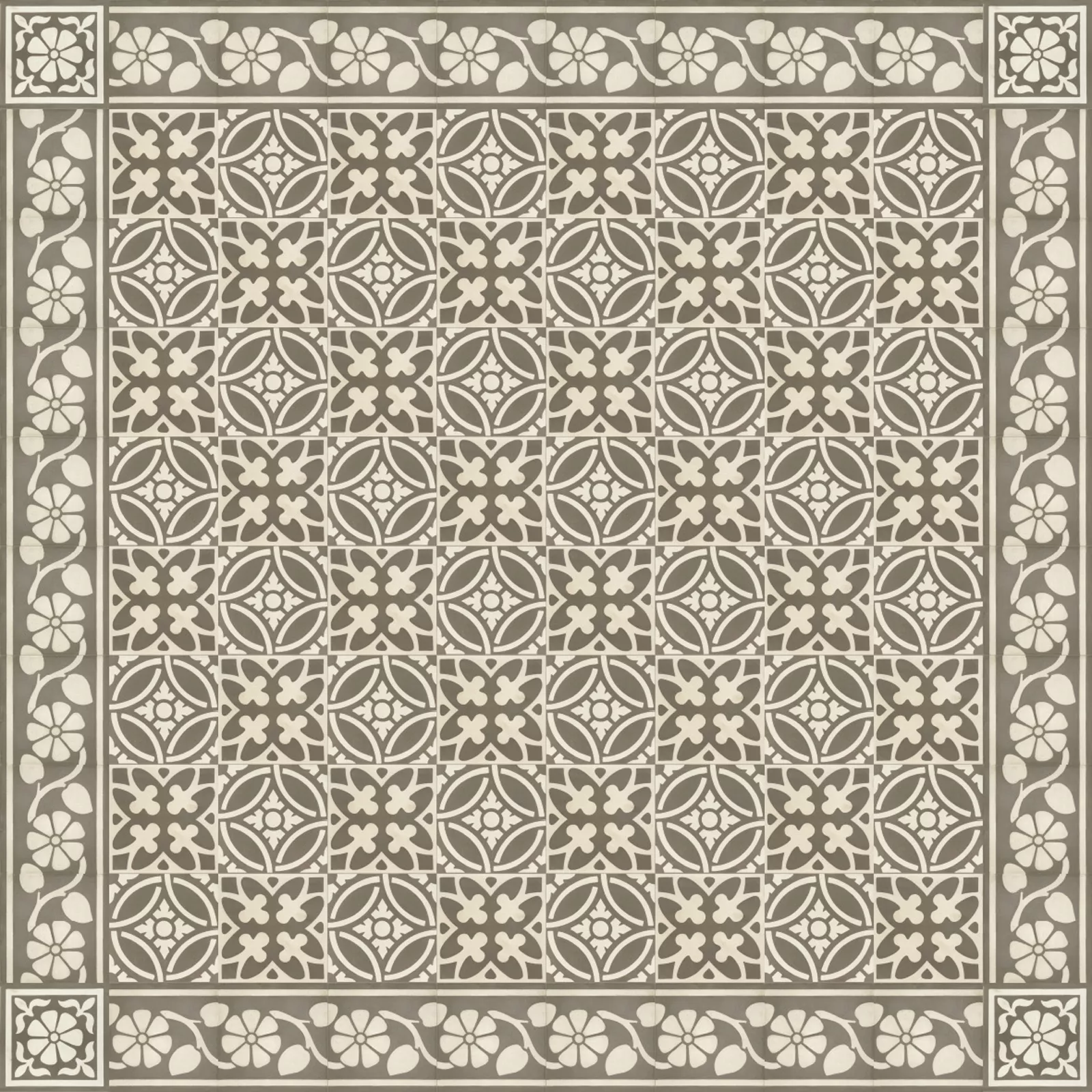 Zementfliese N° 51080/150