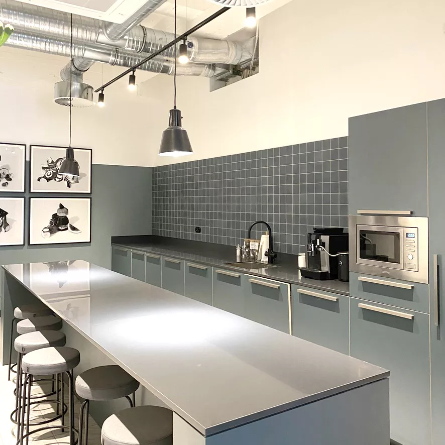 Zementfliese jeansblau N° 044