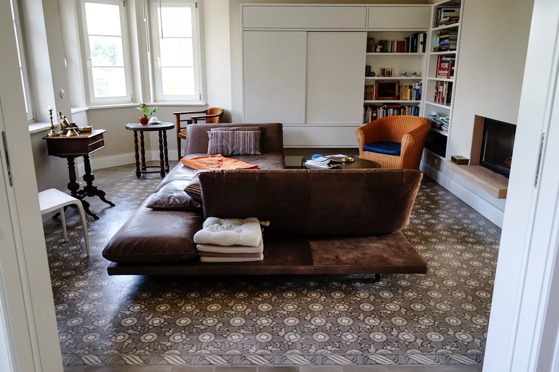 Zementfliese N° 12154