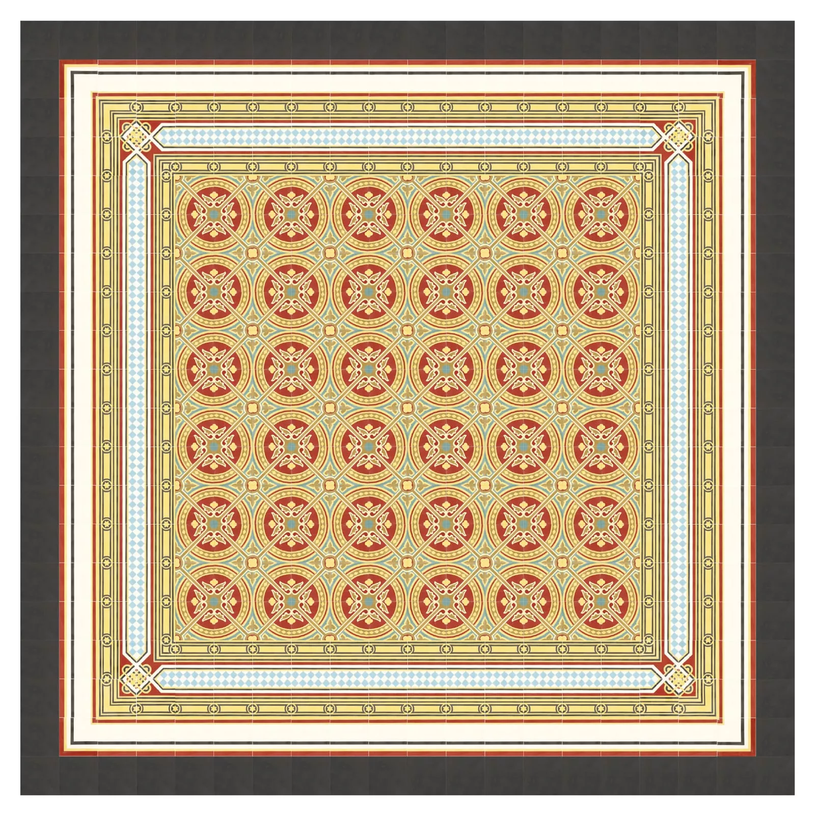 Zementfliese N° 57049/165