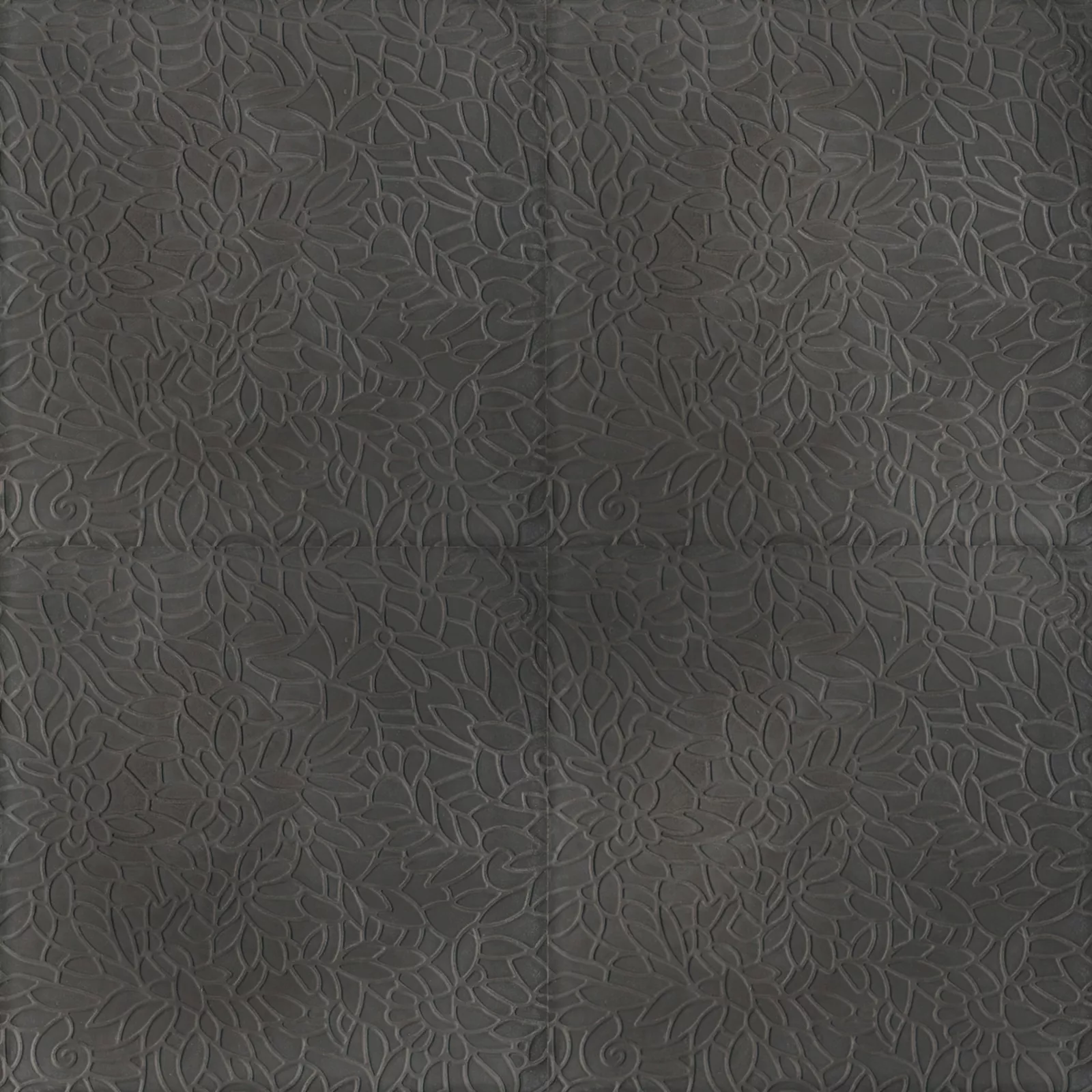 Zementfliese N° 40860 - Riffel