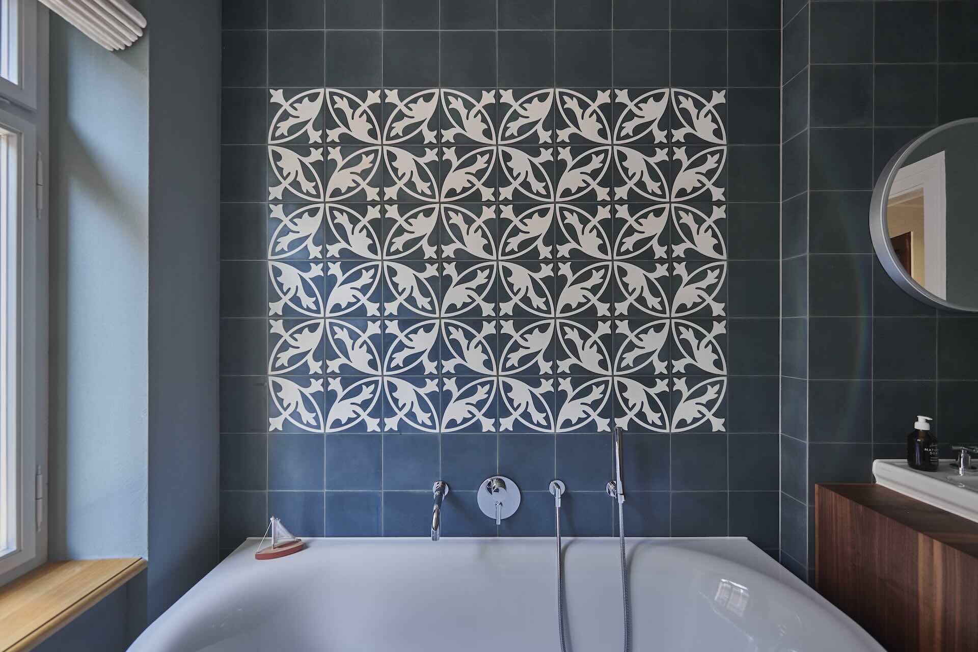 Zementfliese N° 10843