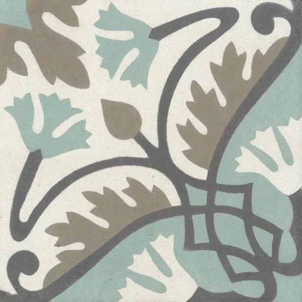 schöne  Mosaikplatte Jugendstil