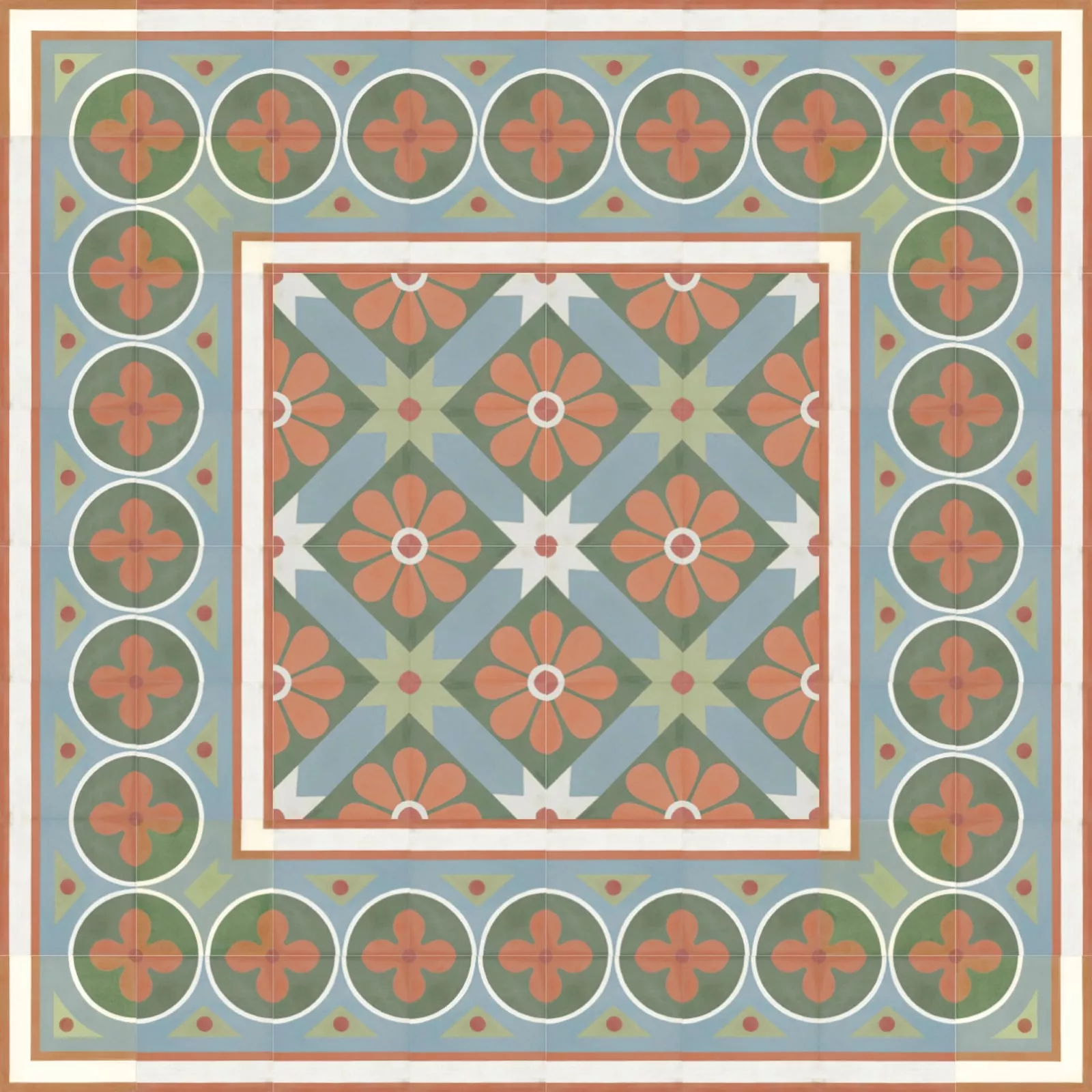 Zementfliese N° 11953