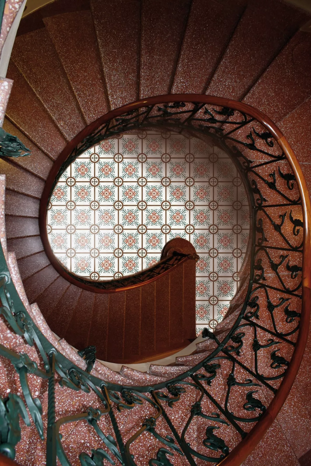 Zementfliese N° 51017