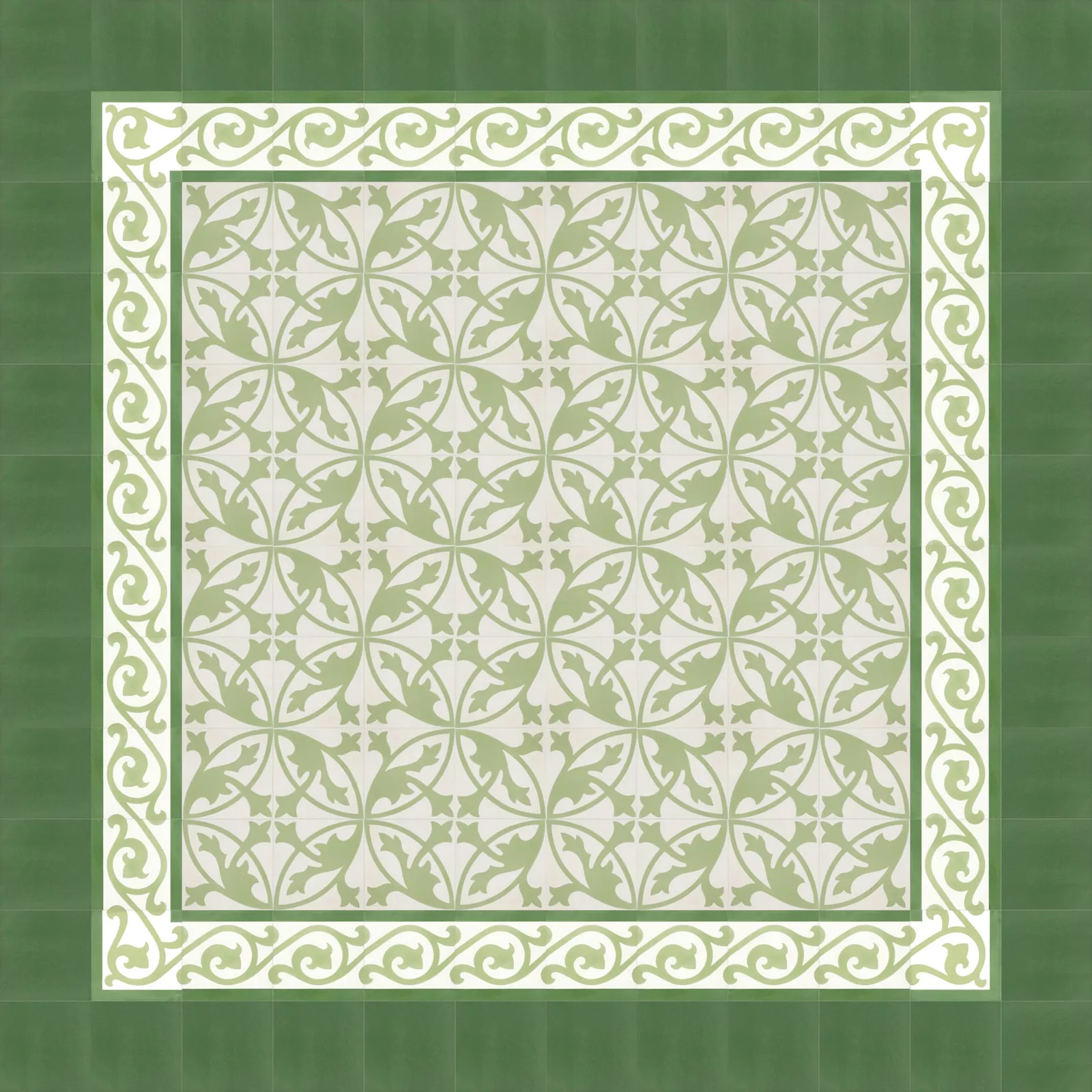 Zementfliese N° 30521