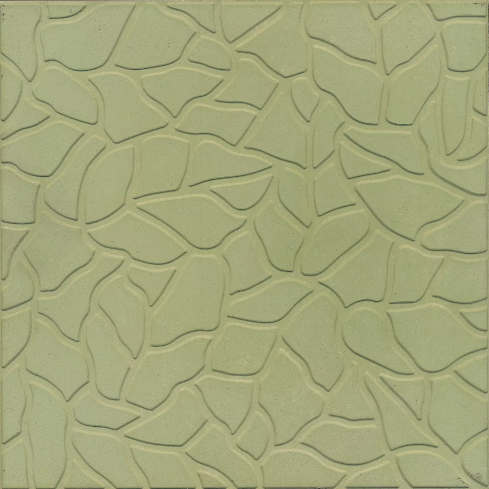 Zementfliese N° 40621 - Riffel