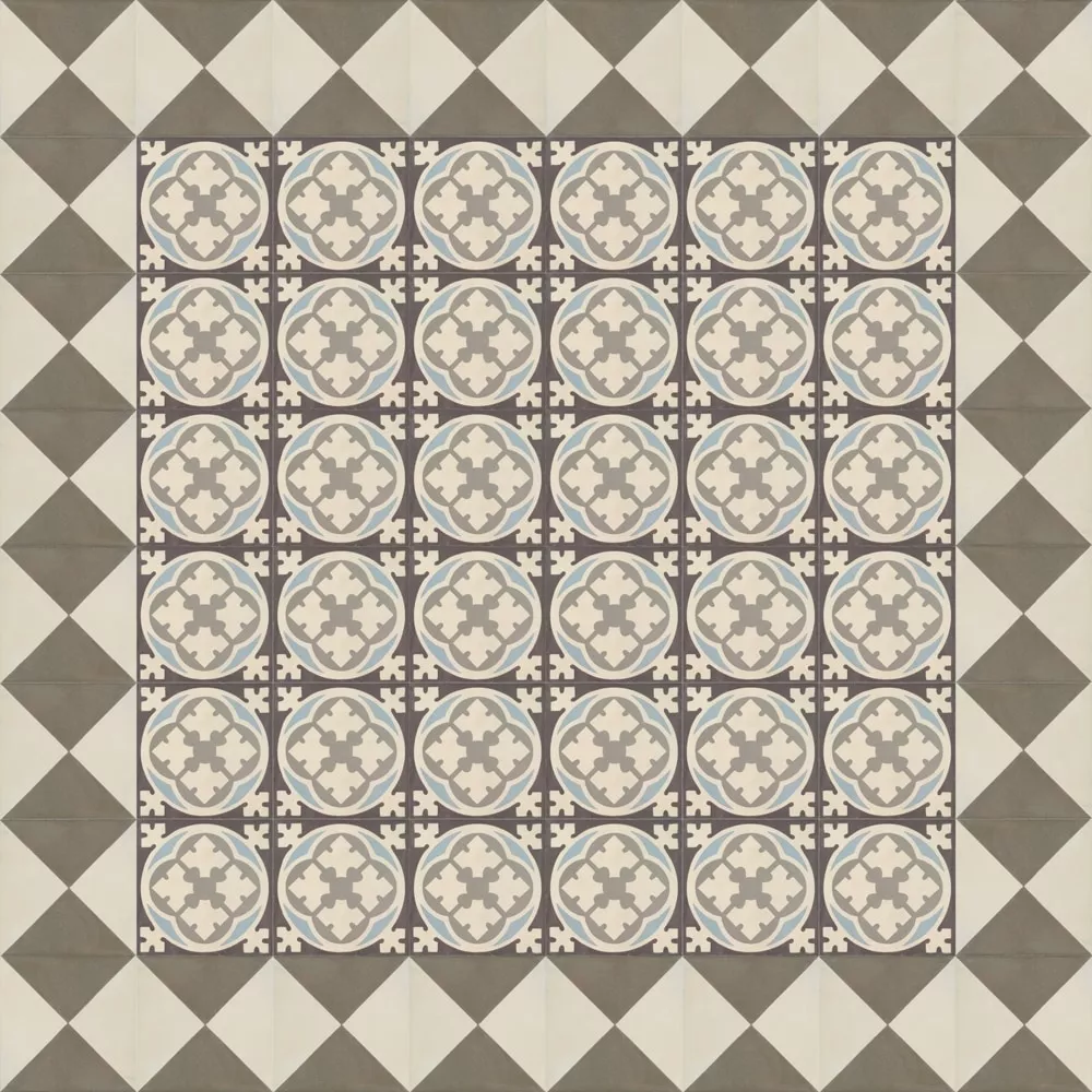 Zementfliese N° 51053/150