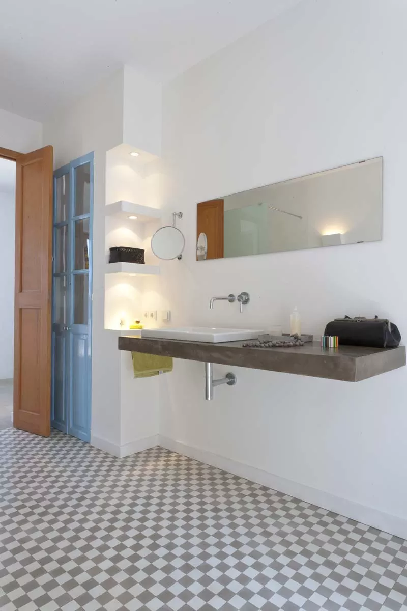 Zementfliese N° 10354