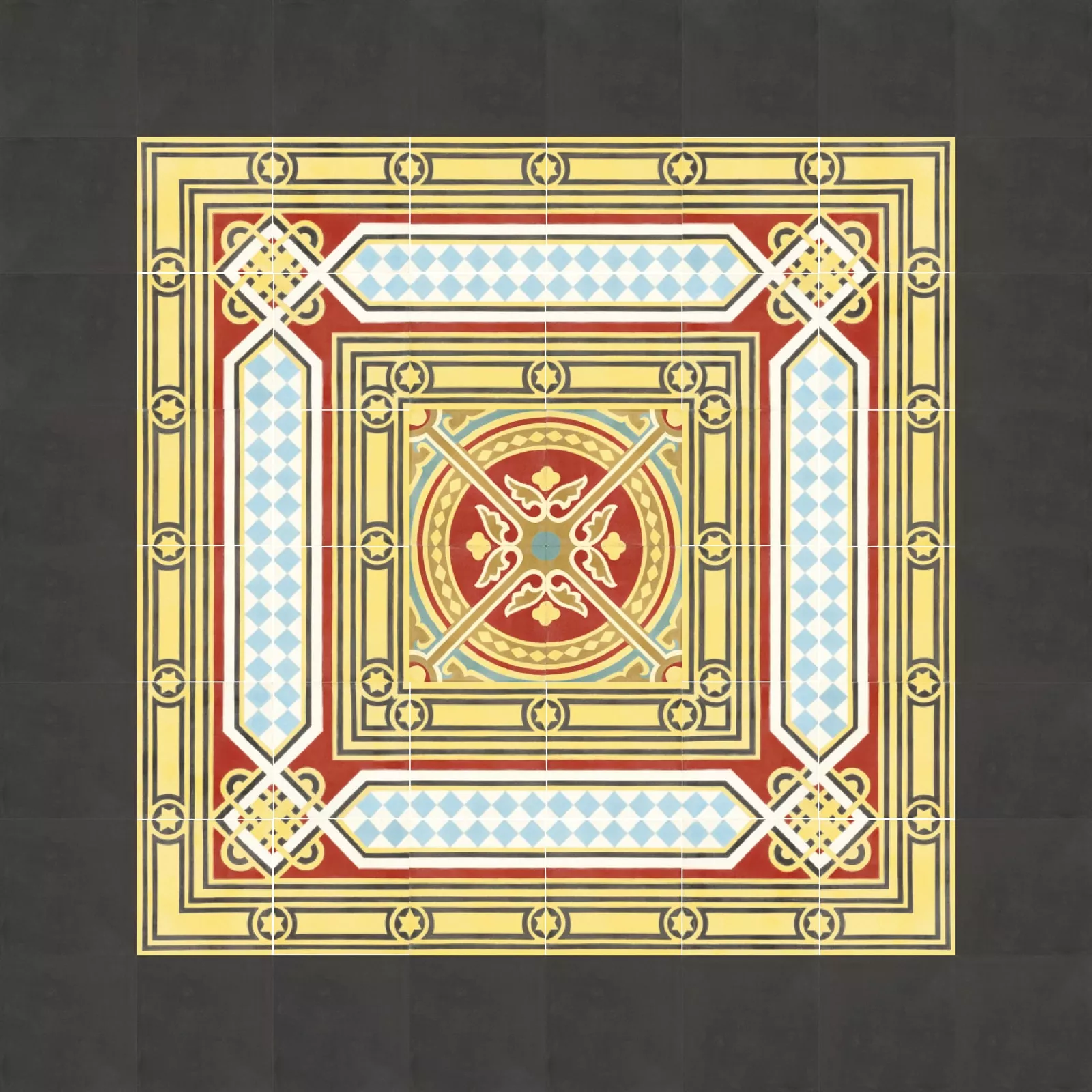 Zementfliese N° 51049/165