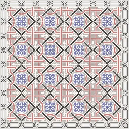 Zementfliese N° 2100/100