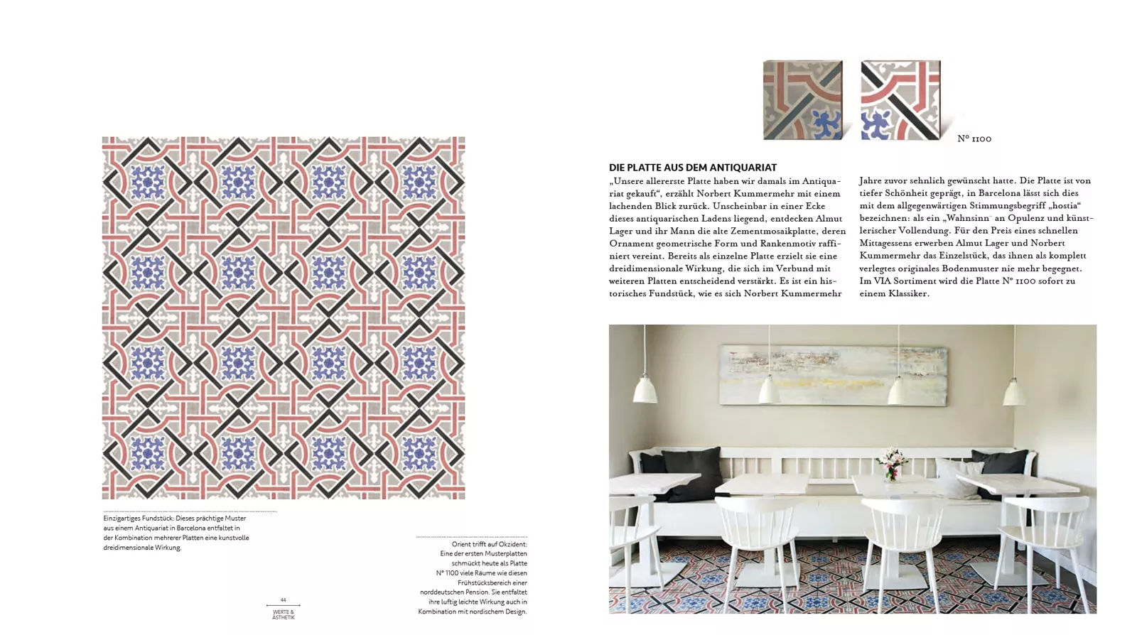 VIA Buch Ornament und Farbe