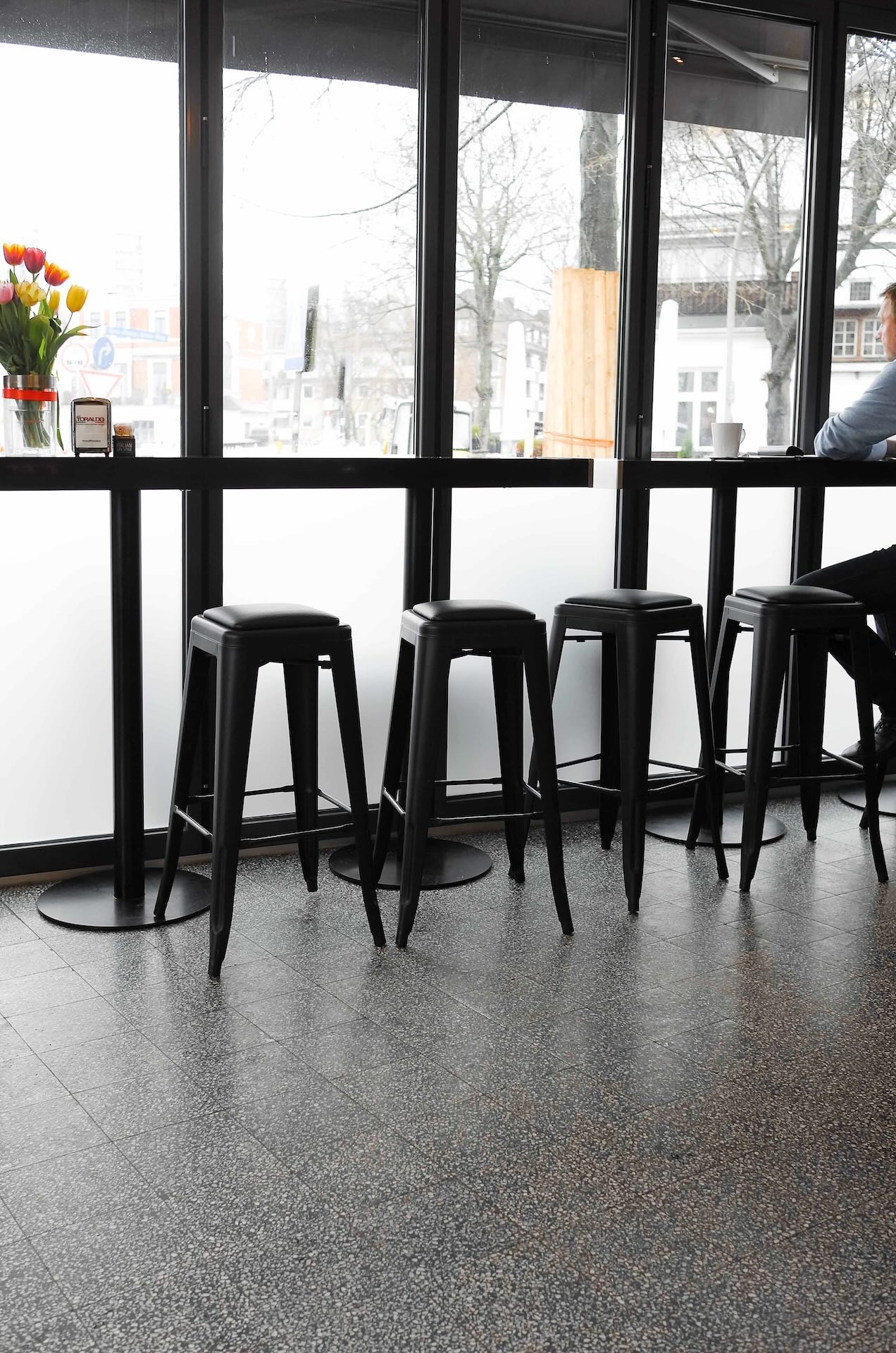 terrozzoplatten in einer bar