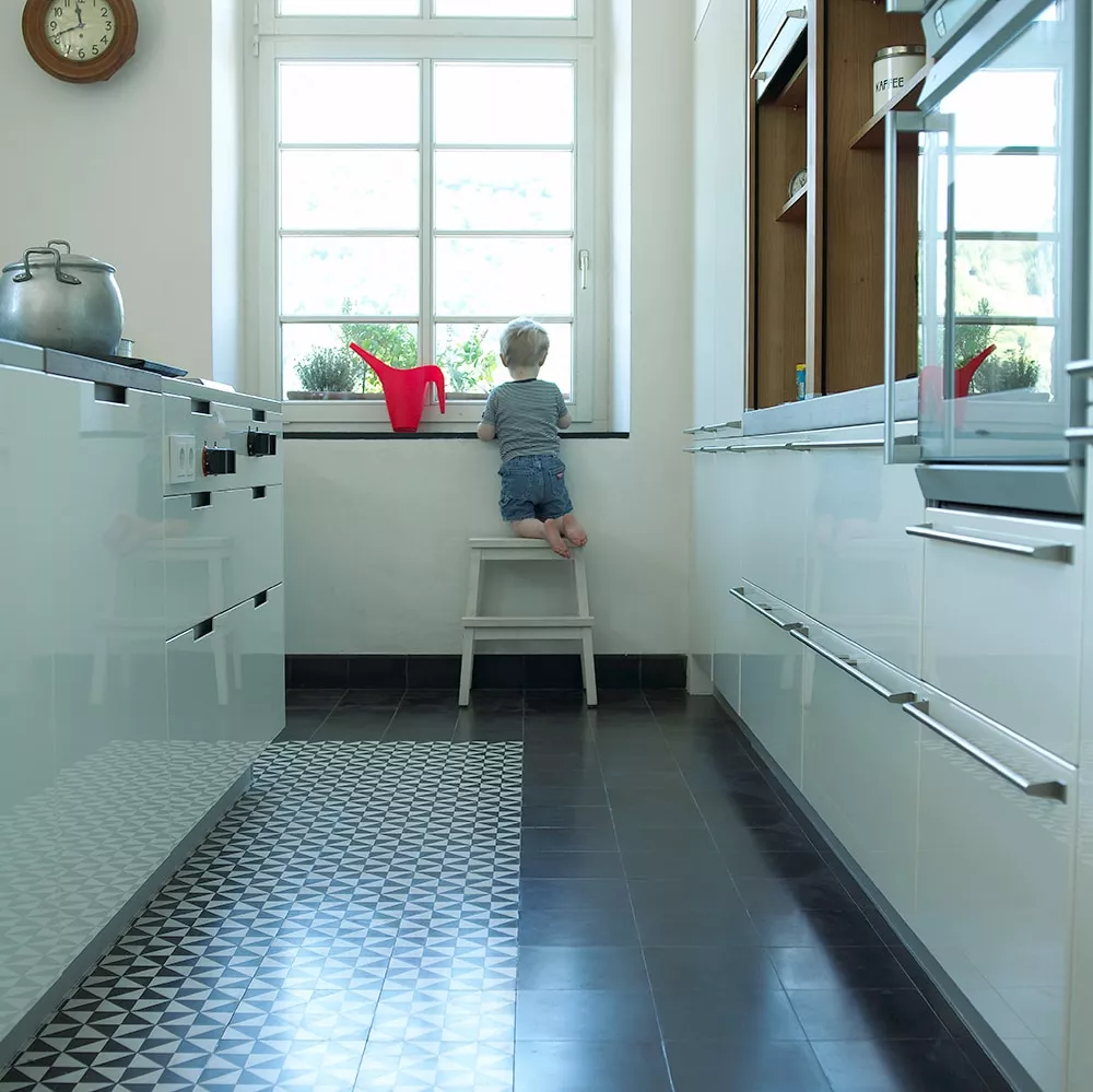 Zementfliese N° 10460