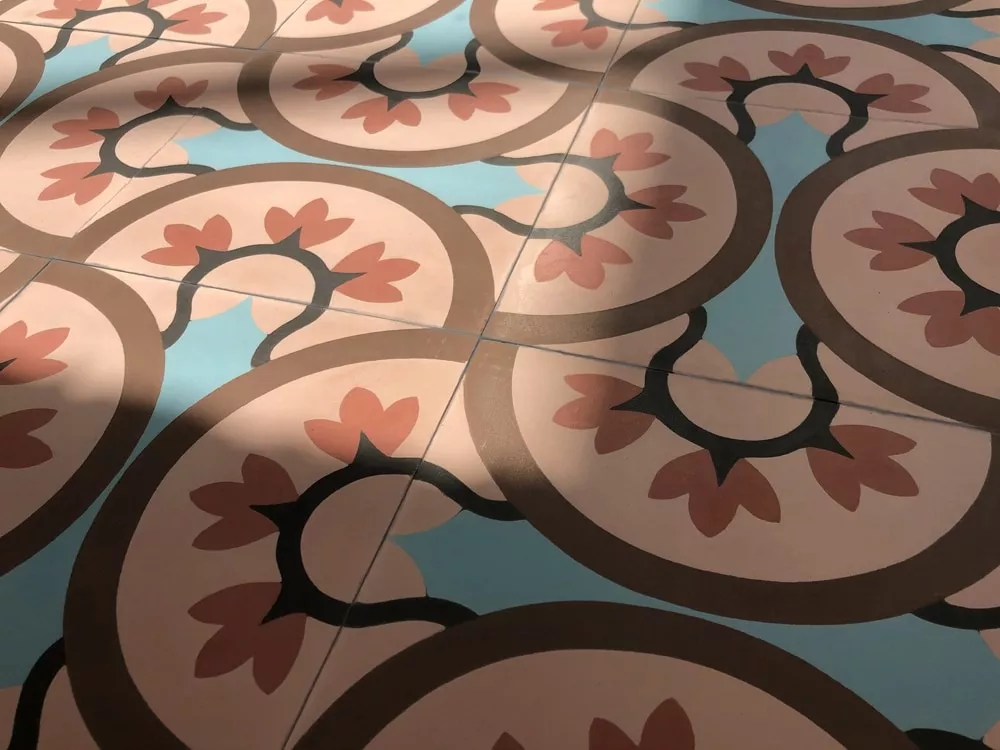 Zementfliese N° 51173