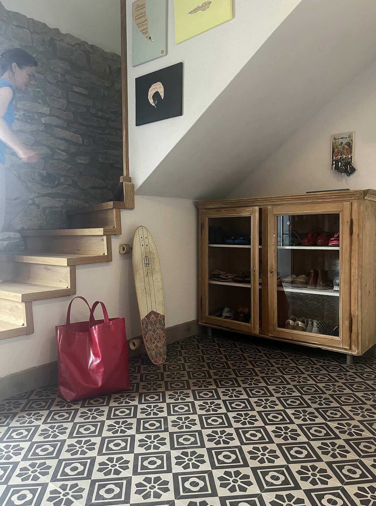 VIA Zementfliese Eingang